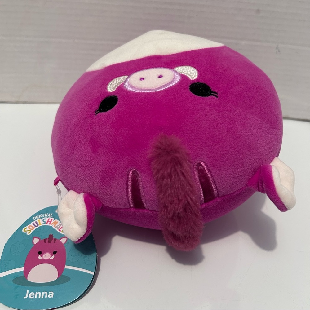Squishmallows JENNA the warthog 7.5” - Picture 8 of 8